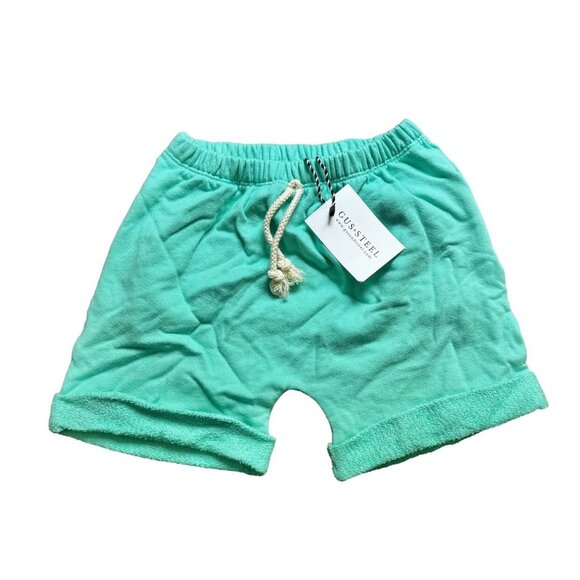 NWT Gus + Steel Mint Rolled Hem Shorts 6/7 - Picture 1 of 5